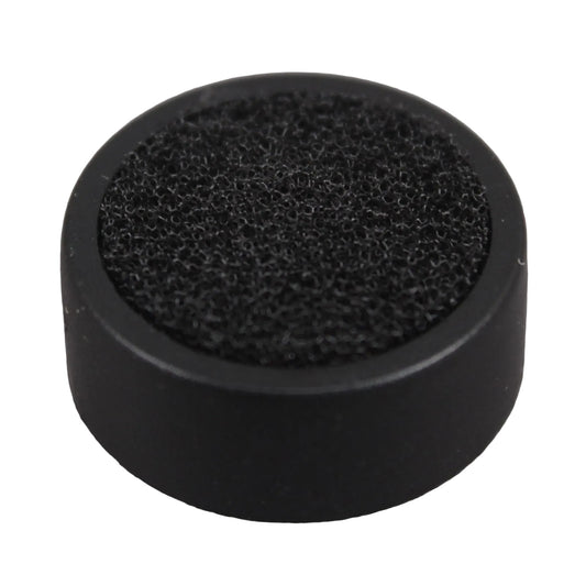 Swatcom black round mic capsule for Broadcast Camera headsets part number AK-MIC01