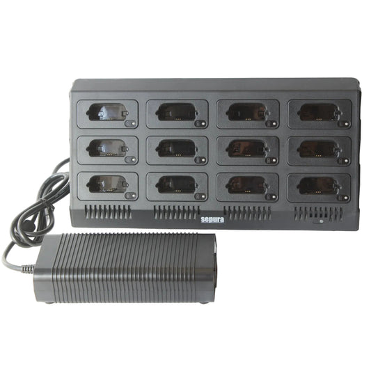 Sepura 12-Way Battery Only Charger 300-02081