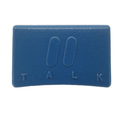 Telex RTS BP325 flexible grey rubberised rotary volume knob cap F01U274862 — front view