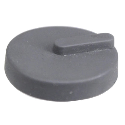 Telex RTS BP325 flexible grey nylon insert for rubberised volume knob cap F01U111072 — front view angled