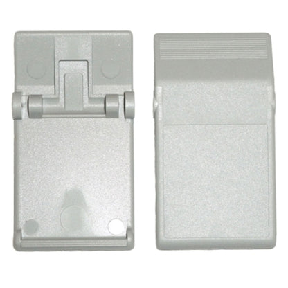 Telex RTS BP325 front and rear view of grey plastic belt clip