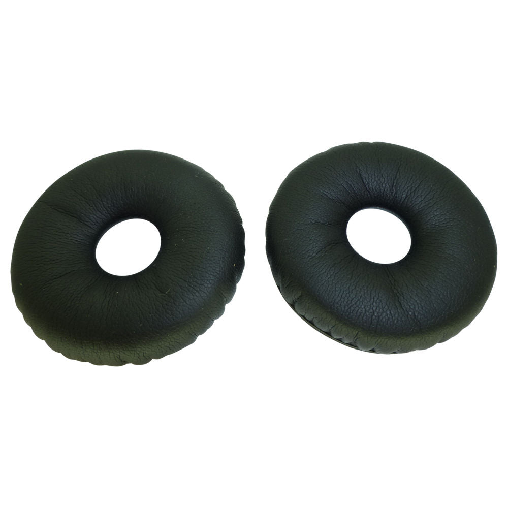 Telex Airman 850 black leatherette ear cushions SKU F01U118432 — front view