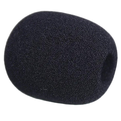 Telex WS-2B black foam microphone windscreen for PH44 PH88  SKU F01U10978 — side view
