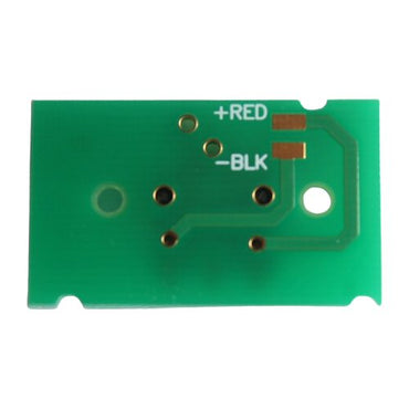 Telex TR700 TR800 battery contact PCB SKU F01U109169 — rear view