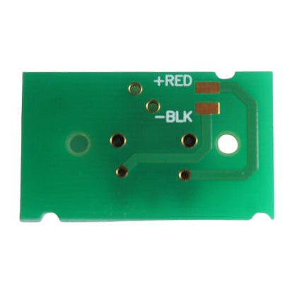 Telex TR700 TR800 battery contact PCB SKU F01U109169 — rear view