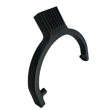 Beyerdynamic DT150 black molded headphone yoke SKU 904157 — angled view