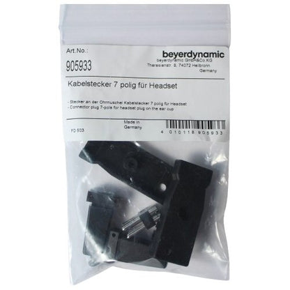 Beyerdynamic packaged headset connector SKU 905933 — branding and part number shown