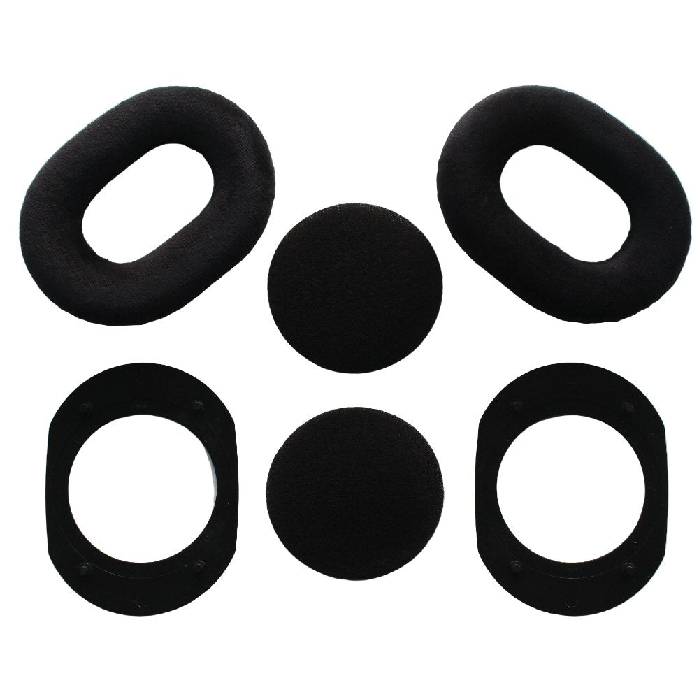 Beyerdynamic DT250 black ear cushion set SKU 942704 — front view