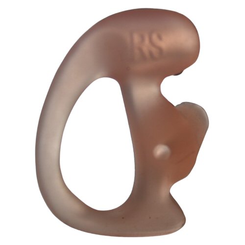Small right size silicon semi custom molded earpiece tip