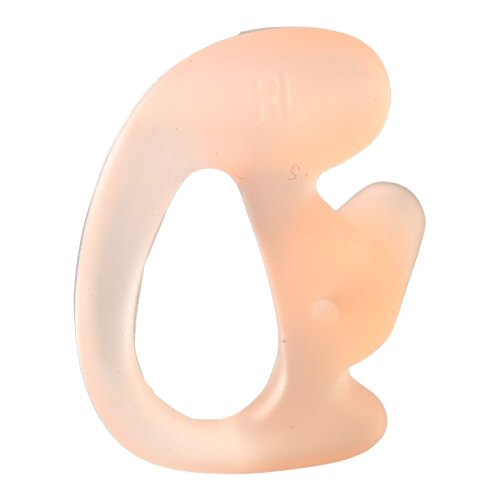 Small right size silicon semi custom molded earpiece tip