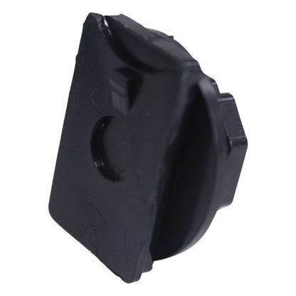 Klick Fast stud adapter for Motorola DP4400 SKU RSTUDSP4000 —  angled rear view