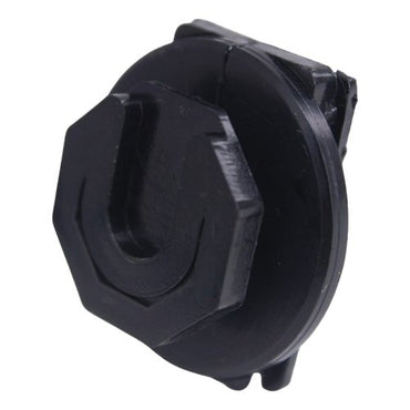 Klick Fast stud adapter for Motorola DP4400 SKU RSTUDSP4000 — angled front view