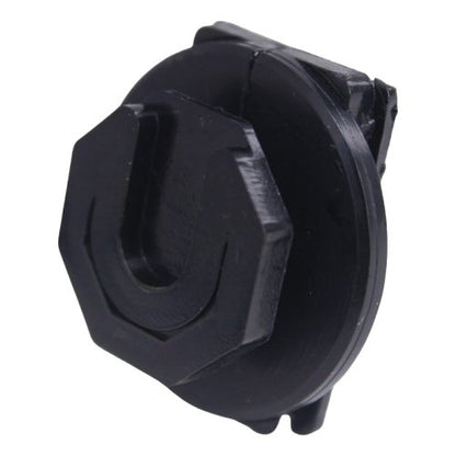 Klick Fast stud adapter for Motorola DP4400 SKU RSTUDSP4000 — angled front view
