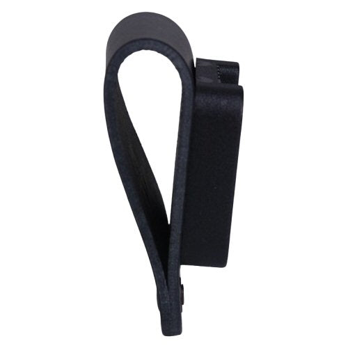 Klick Fast quick release radio holder SKU DOCK05BL — side view