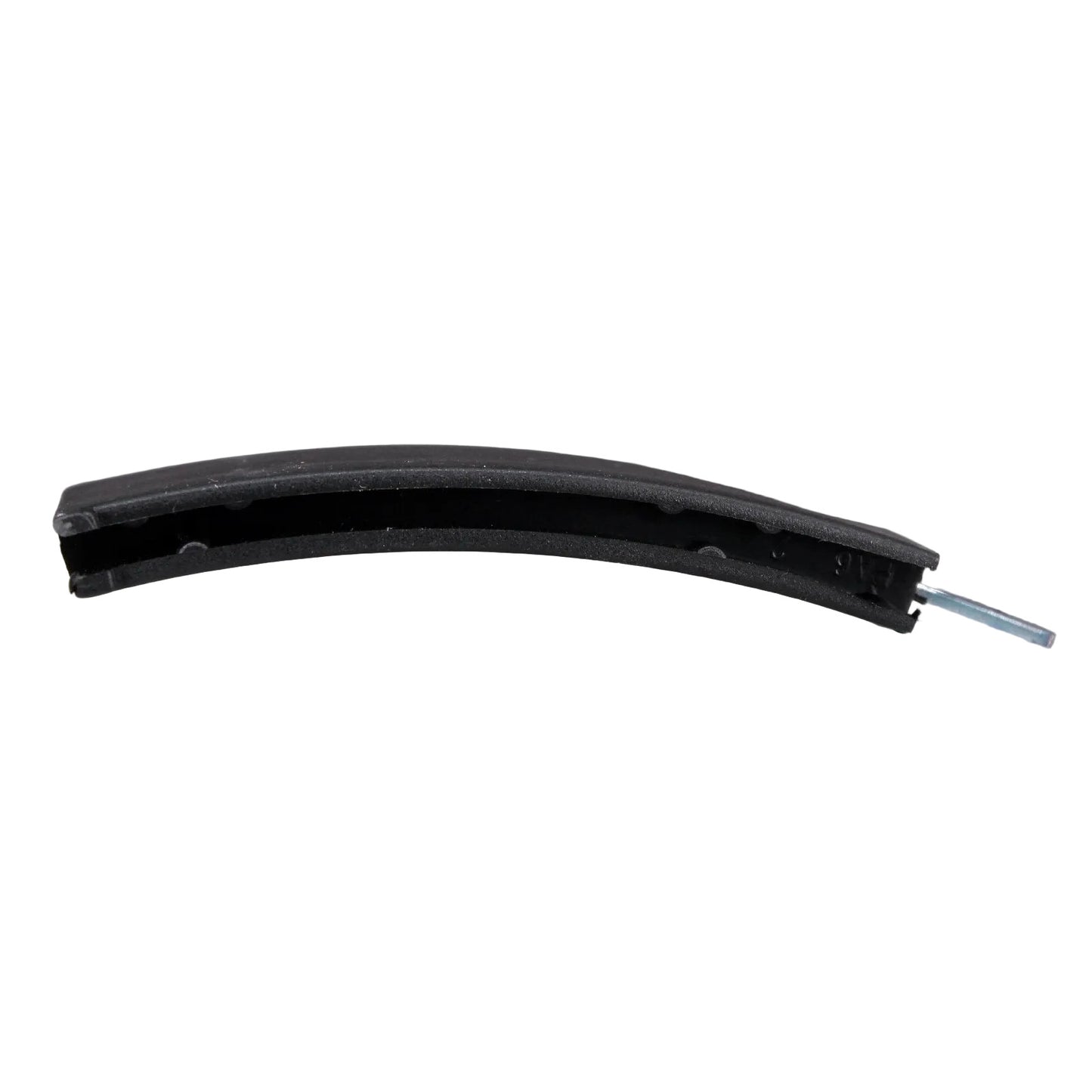 Beyerdynamic black plastic headphone slider SKU 913715 — side view