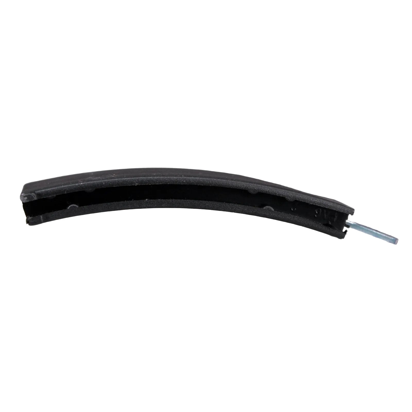 Beyerdynamic black plastic headphone slider SKU 913715 — side view