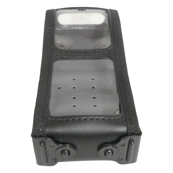 Sepura STP8000 STP9000 Soft Leather case with Klick fast Stud (top loading radio)