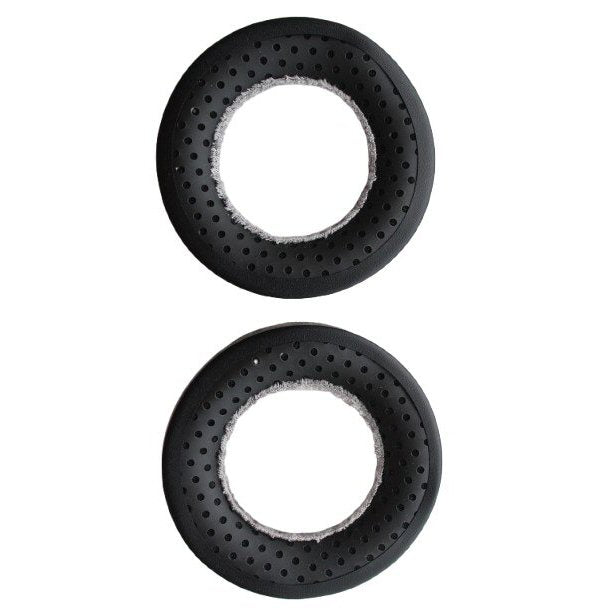 Beyer DT990 Velour Ear Pads and foam infills EDT 990V 1 pair GREY — rear view of two Beyerdynamic EDT990V donut-shaped headphone cushions on a white background