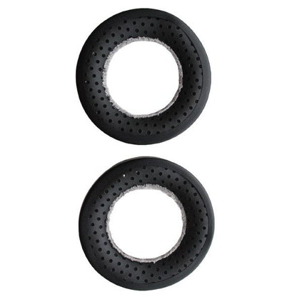 Beyer DT990 Velour Ear Pads and foam infills EDT 990V 1 pair GREY — rear view of two Beyerdynamic EDT990V donut-shaped headphone cushions on a white background