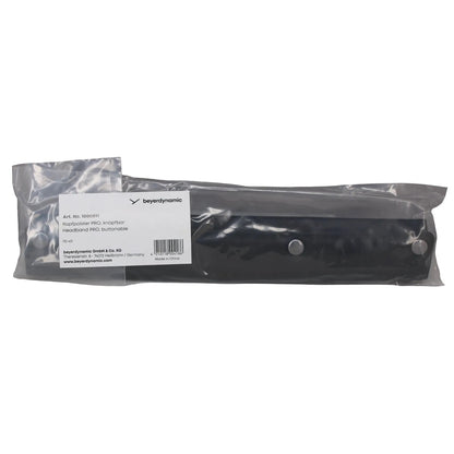 Beyer retail pack containing black headband cushion 1000891 front view for DT770/880/990 headphones 
