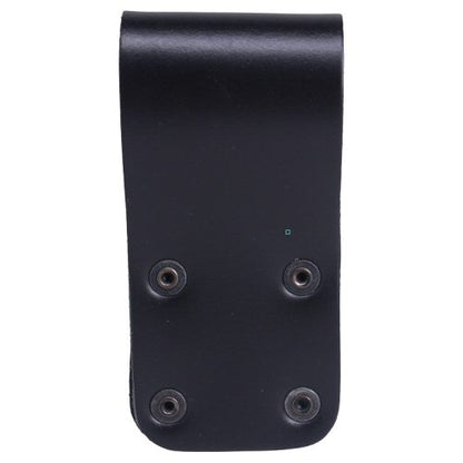 Klick Fast loop with 50mm Dock for leather utility belts SKU DOCK05BLDROP — black rear view