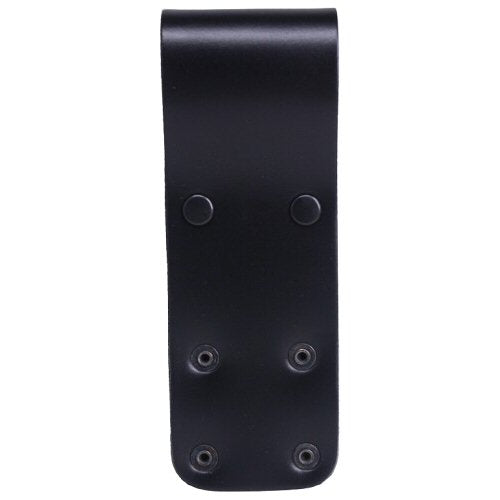 Klick Fast black leather loop for utility belts rear view SKU DOCK05BLEXDROP