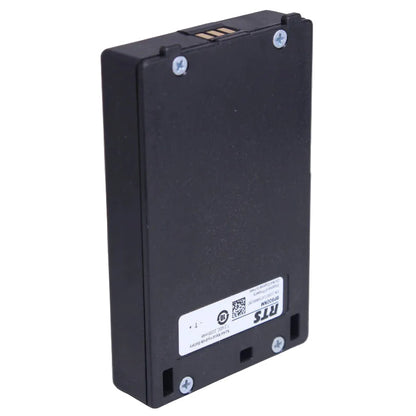 Telex TR800 BP-800NM NiMH rechargeable battery SKU F01U412511 — black battery pack with Telex branding showing three electronic contacts on a white background