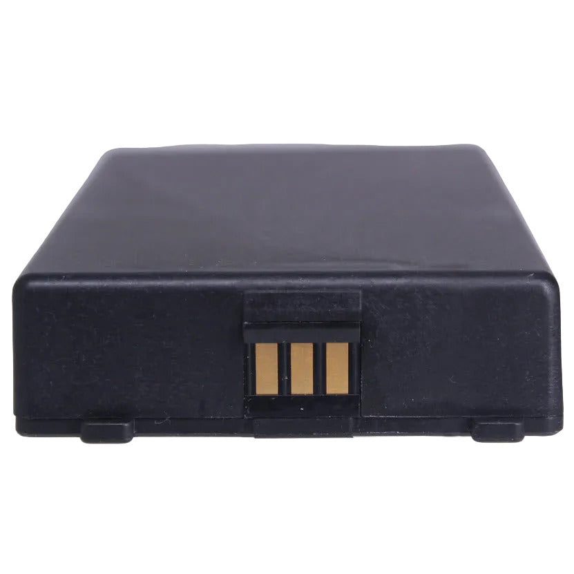 Telex TR800 BP-800NM NiMH rechargeable battery SKU F01U412511 — black battery pack with Telex branding showing three electronic contacts on a white background