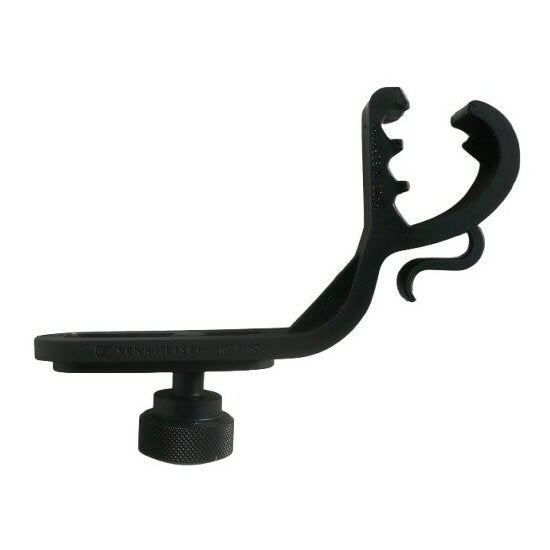 Sennheiser e 604 Dynamic Cardioid Instrument Microphone — black Sennheiser e604 microphone on a white background