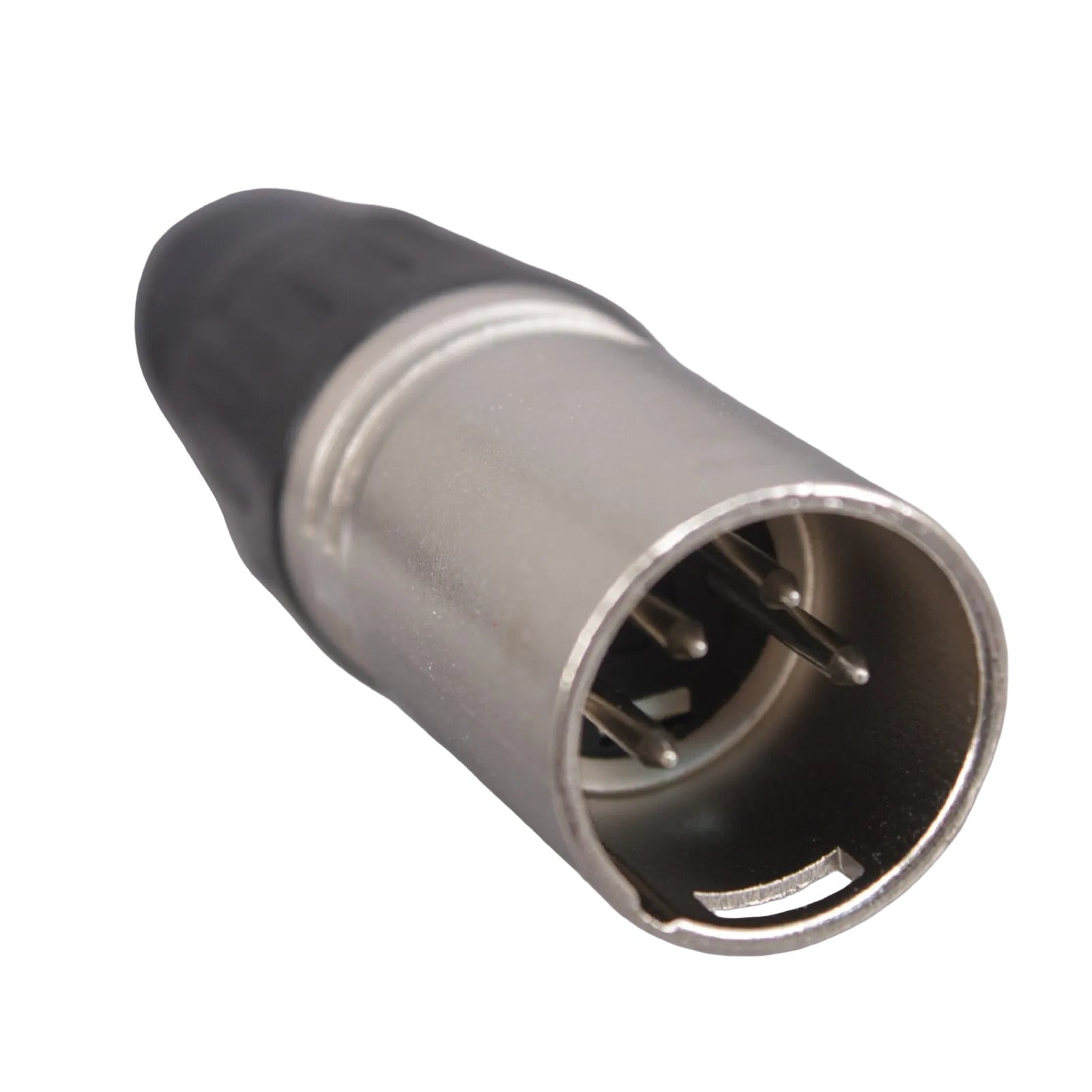 Metal body audio connector XLR4M